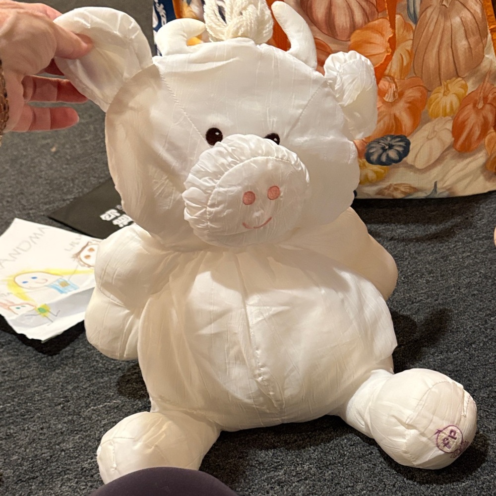 Vintage 1986 fisher price puffalump cow